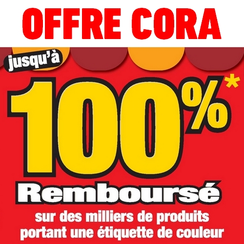 Braderie: Produits 100% Remboursé en Bon d'Achat chez Cora Courrières ...